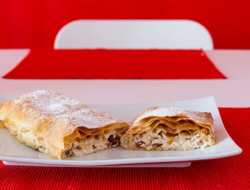 Topfenstrudel